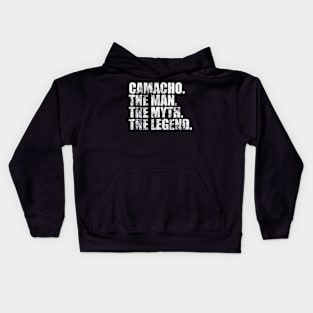 Camacho Legend Camacho Family name Camacho last Name Camacho Surname Camacho Family Reunion Kids Hoodie